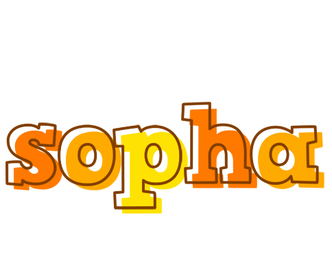 Sopha desert logo