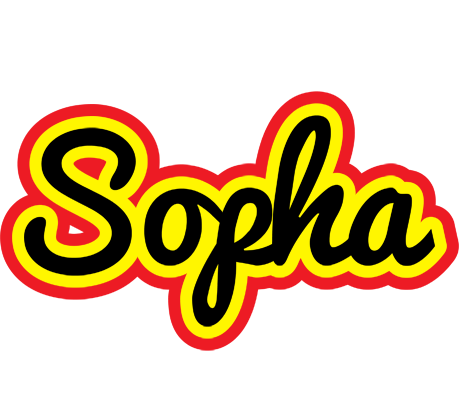 Sopha flaming logo