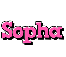 Sopha girlish logo