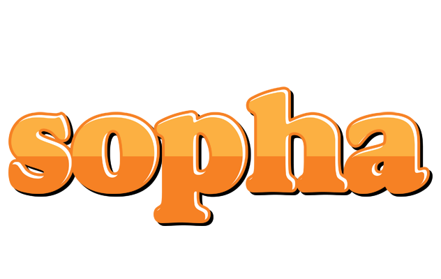 Sopha orange logo