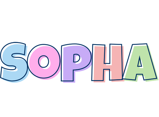 Sopha pastel logo