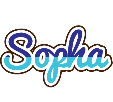 Sopha raining logo