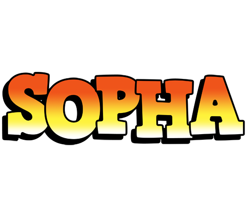 Sopha sunset logo