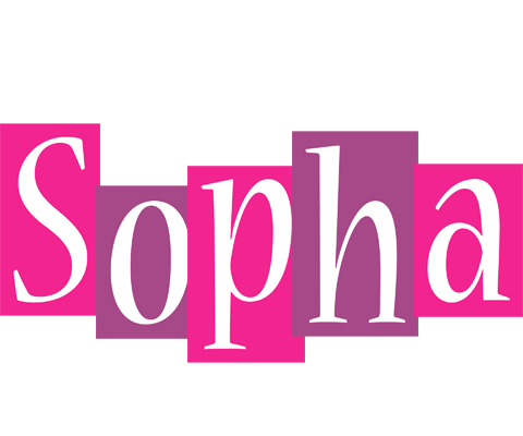 Sopha whine logo