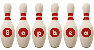 Sophea bowling-pin logo