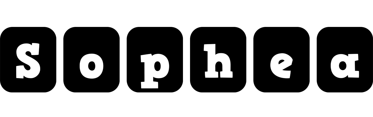 Sophea box logo