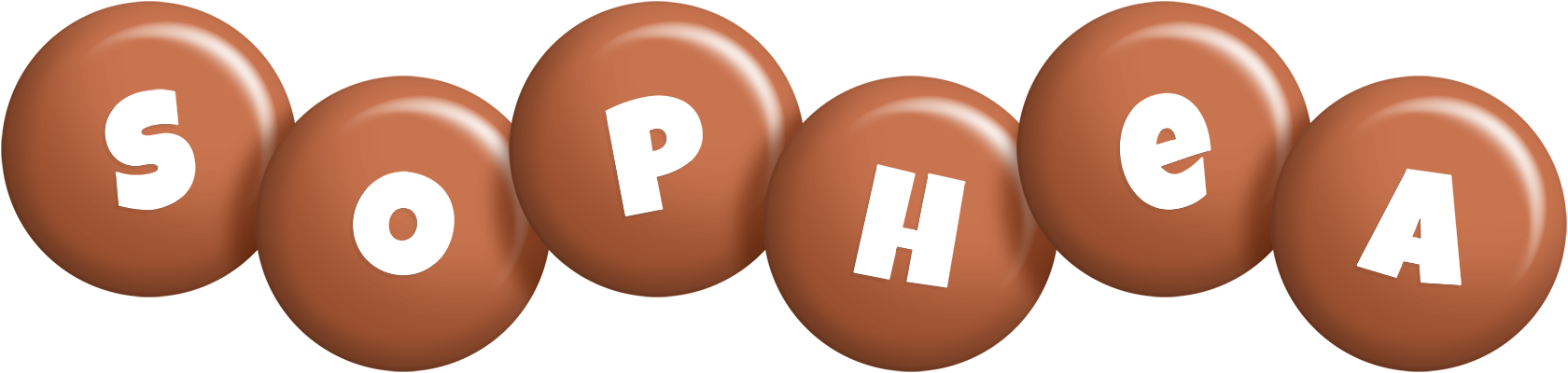 Sophea candy-brown logo