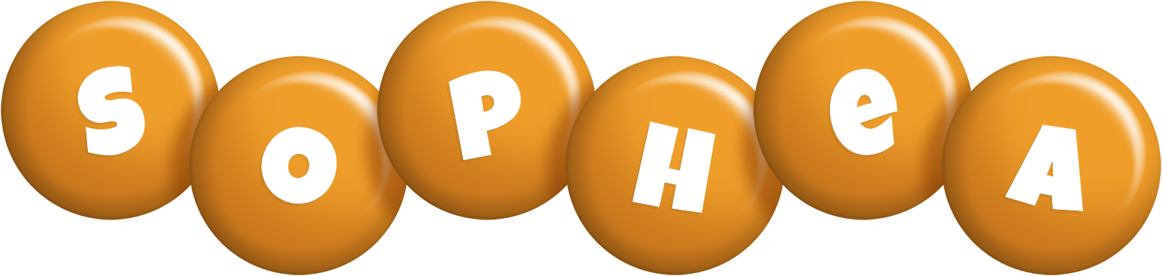 Sophea candy-orange logo