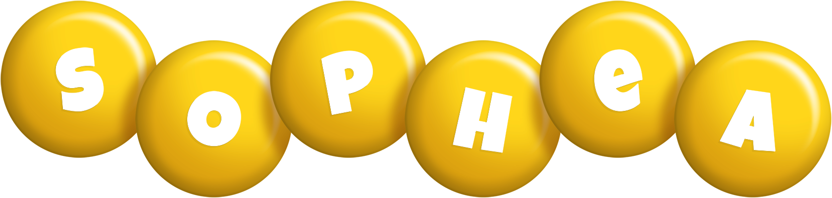 Sophea candy-yellow logo