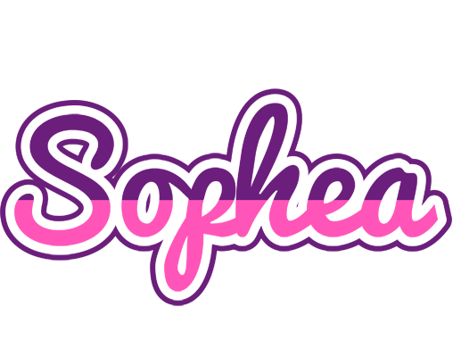 Sophea cheerful logo
