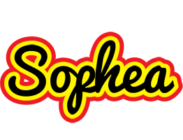 Sophea flaming logo