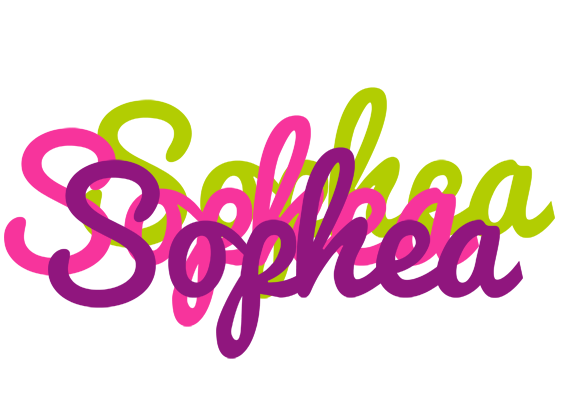 Sophea flowers logo