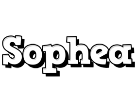 Sophea snowing logo