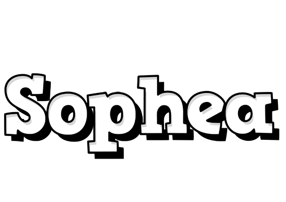Sophea snowing logo