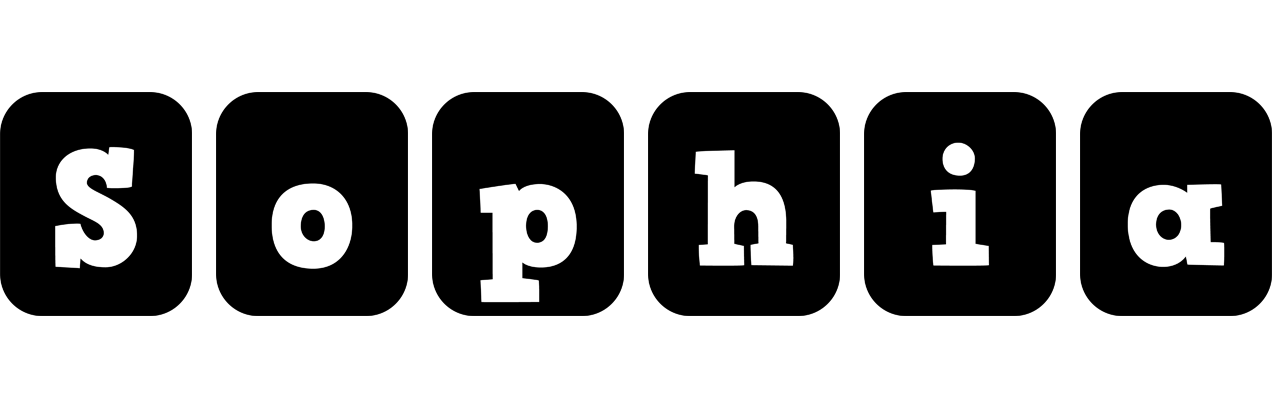 Sophia box logo