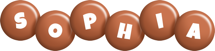 Sophia candy-brown logo