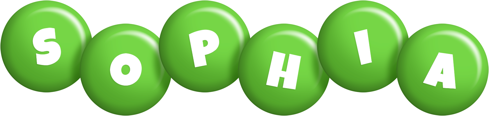 Sophia candy-green logo
