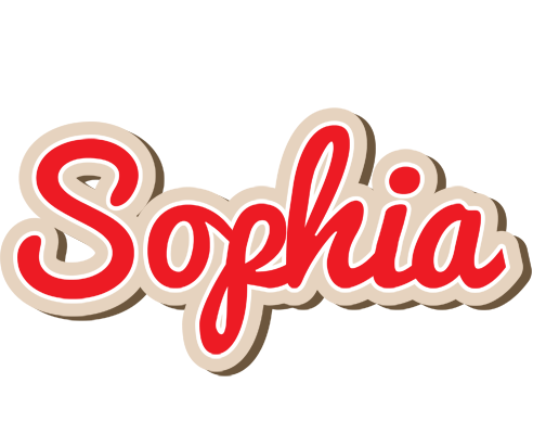 Sophia chocolate logo