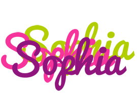 Sophia flowers logo