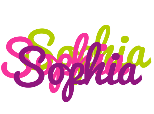 Sophia flowers logo