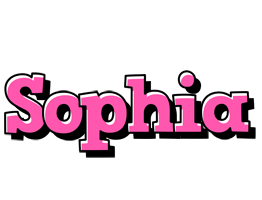 Sophia girlish logo