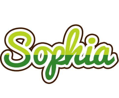 Sophia golfing logo