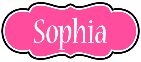 Sophia invitation logo