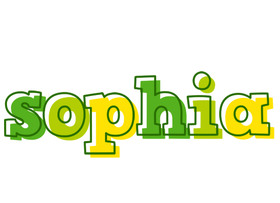 Sophia juice logo