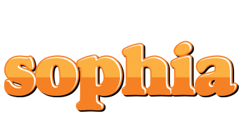 Sophia orange logo