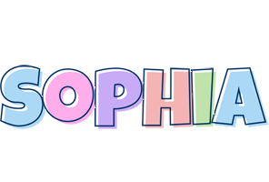 Sophia pastel logo