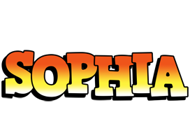 Sophia sunset logo