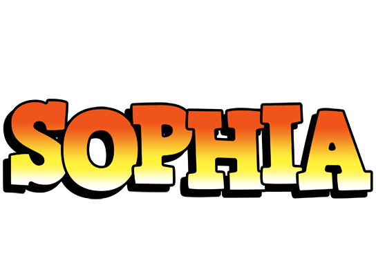 Sophia sunset logo
