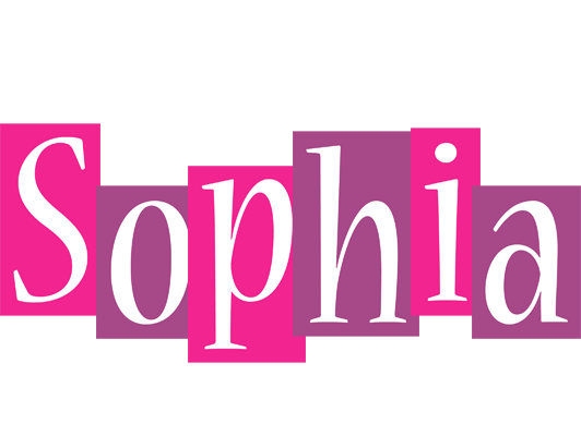 Sophia whine logo