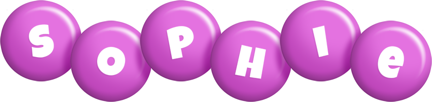 Sophie candy-purple logo