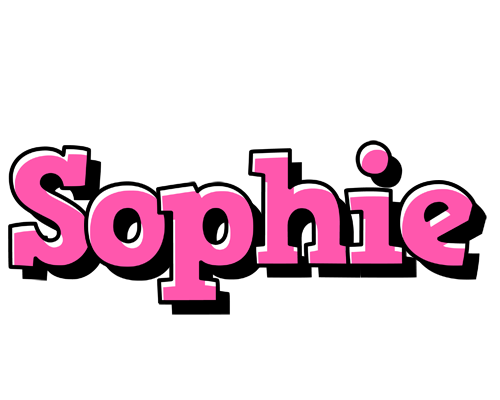 Sophie girlish logo