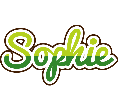Sophie golfing logo