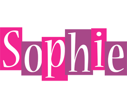 Sophie whine logo