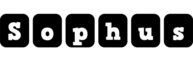Sophus box logo