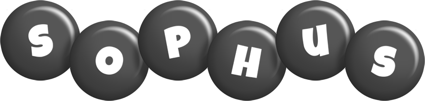 Sophus candy-black logo