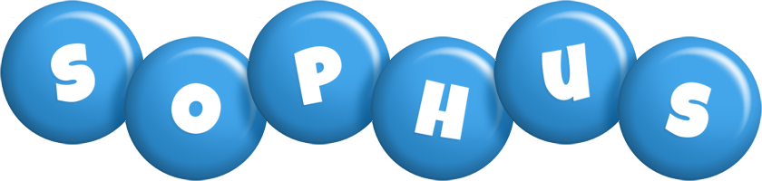 Sophus candy-blue logo