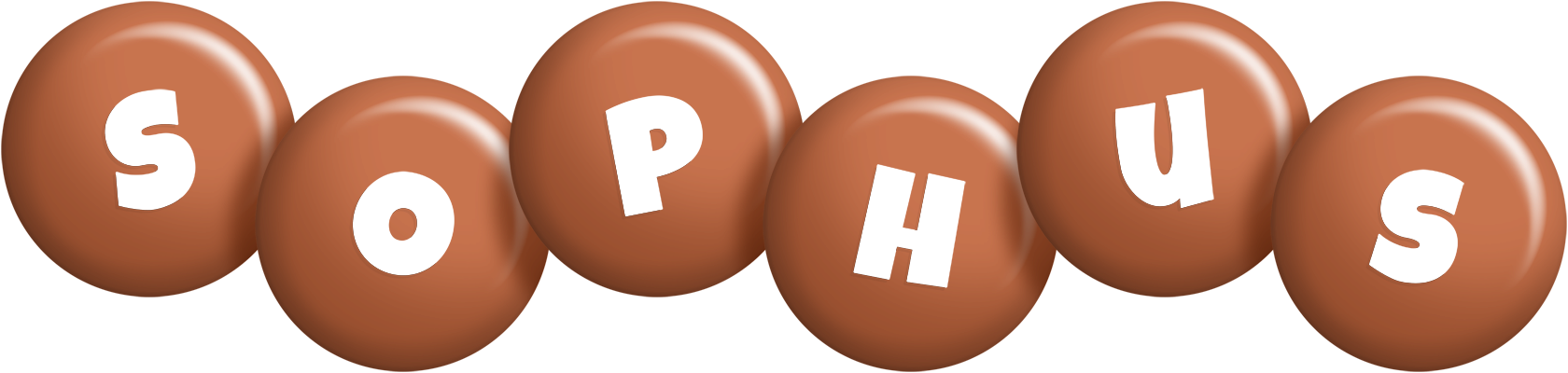 Sophus candy-brown logo