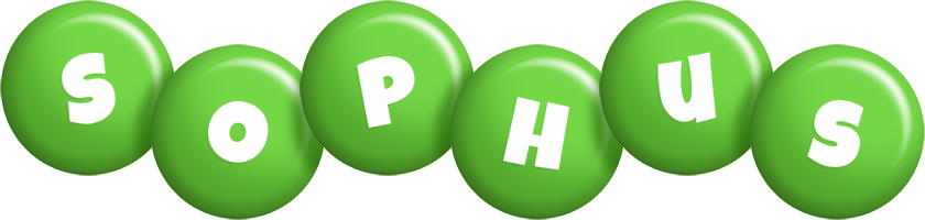 Sophus candy-green logo