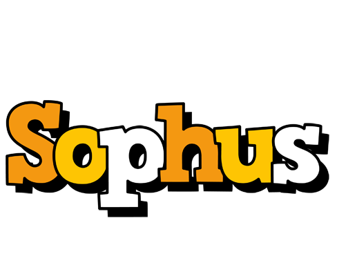 Sophus cartoon logo