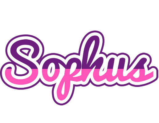 Sophus cheerful logo