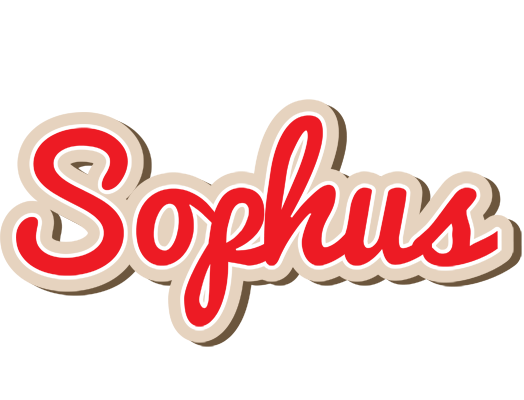 Sophus chocolate logo