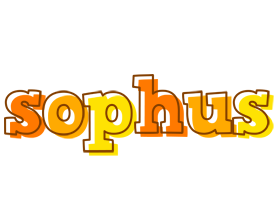 Sophus desert logo