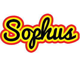 Sophus flaming logo