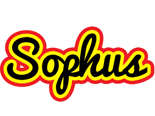 Sophus flaming logo