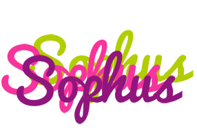 Sophus flowers logo