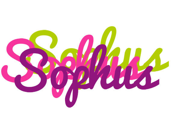 Sophus flowers logo